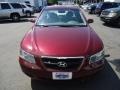 2007 Dark Cherry Red Hyundai Sonata GLS  photo #2