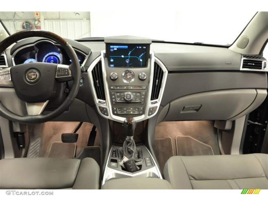 2012 Cadillac SRX Premium AWD Titanium/Ebony Dashboard Photo #66234189
