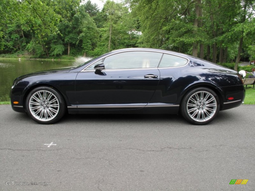 Dark Sapphire 2008 Bentley Continental GT Speed Exterior Photo #66234201