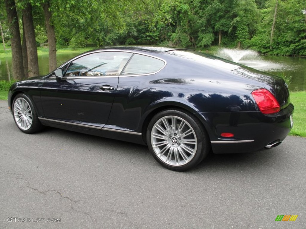 Dark Sapphire 2008 Bentley Continental GT Speed Exterior Photo #66234210