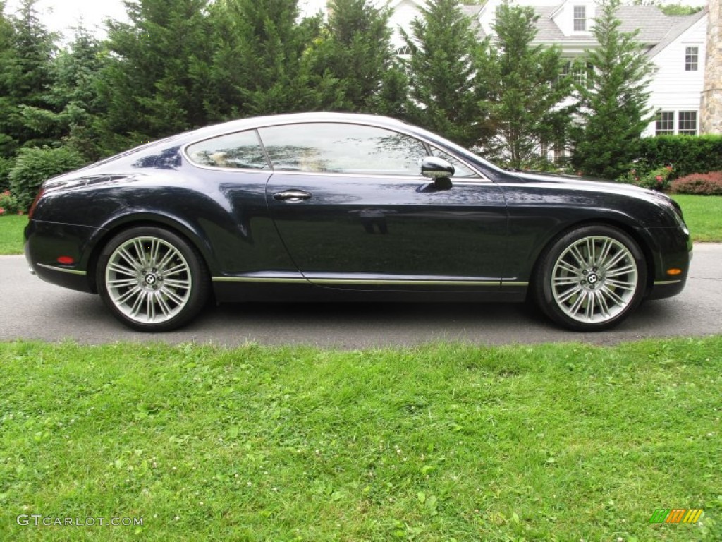 Dark Sapphire 2008 Bentley Continental GT Speed Exterior Photo #66234237