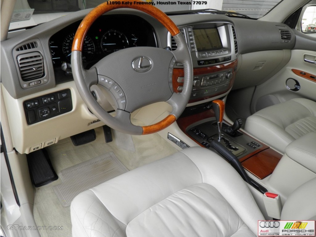 2003 Sand Dollar Pearl Lexus LX 470 4x4 #66207886 Photo #8 ...
