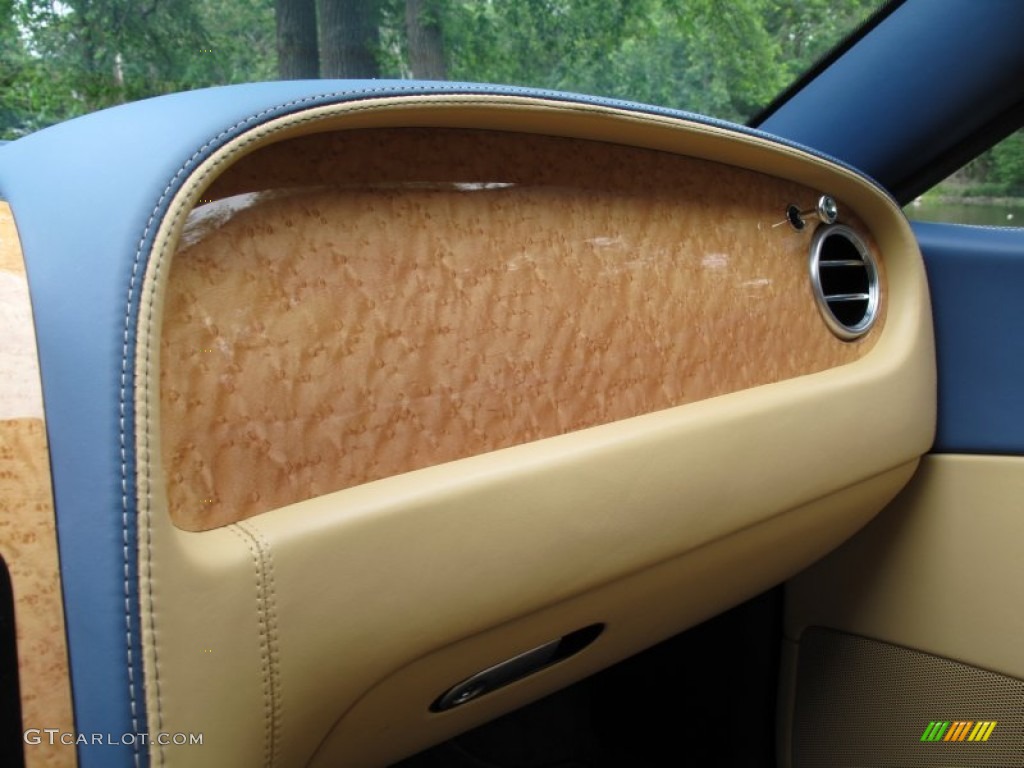 2008 Bentley Continental GT Speed Saffron Dashboard Photo #66234375
