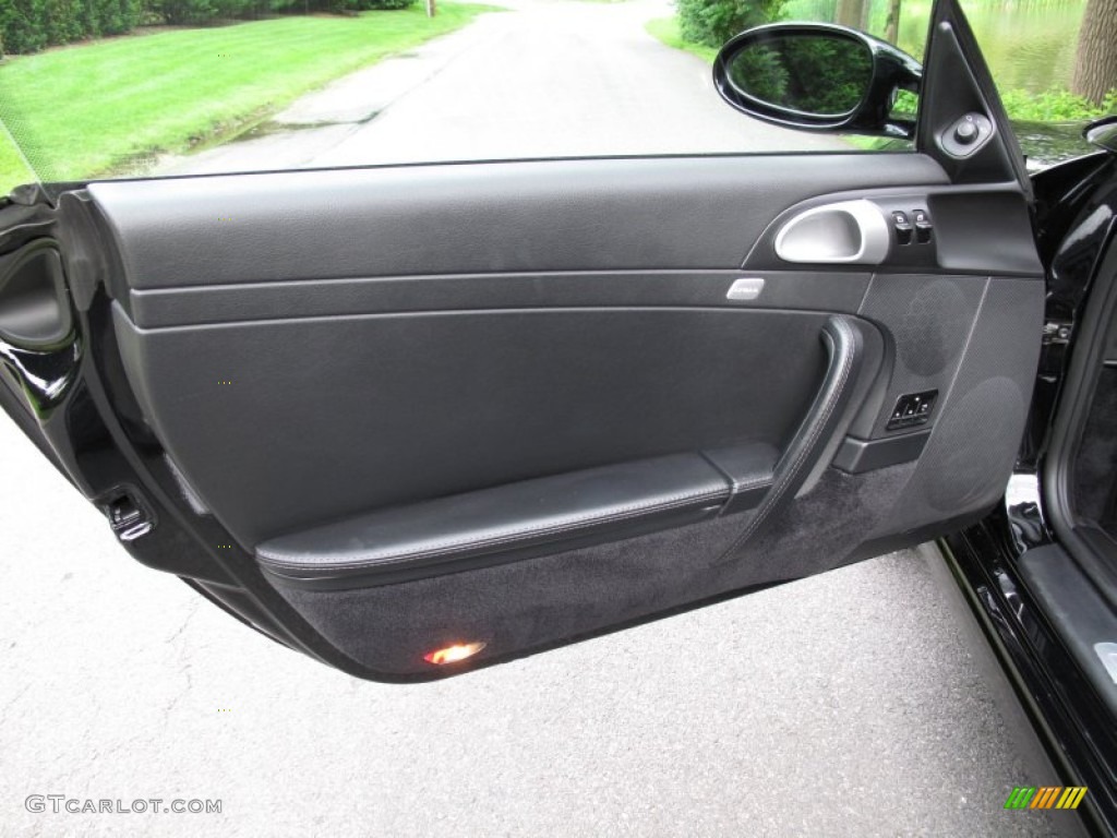 2006 Porsche 911 Carrera S Coupe Black Door Panel Photo #66234491