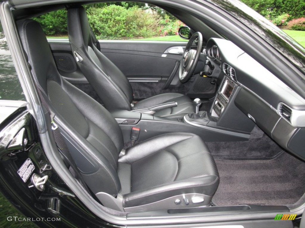 Black Interior 2006 Porsche 911 Carrera S Coupe Photo #66234513