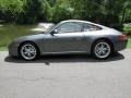 2009 Meteor Grey Metallic Porsche 911 Carrera Coupe  photo #3