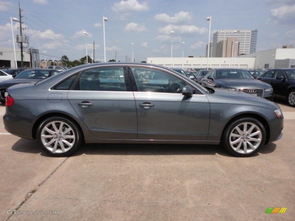 Monsoon Gray Metallic 2013 Audi A4 2.0T quattro Sedan Exterior Photo #66235146