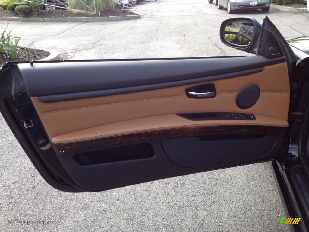 2011 3 Series 335i Convertible - Jet Black / Saddle Brown Dakota Leather photo #10