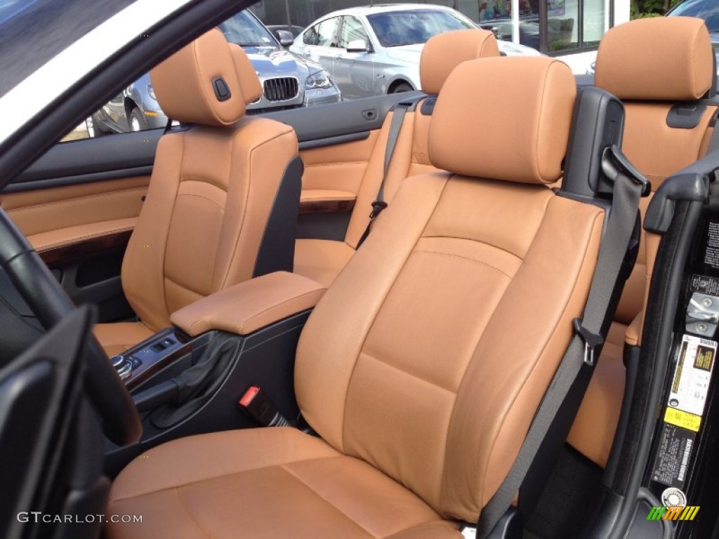 2011 3 Series 335i Convertible - Jet Black / Saddle Brown Dakota Leather photo #11