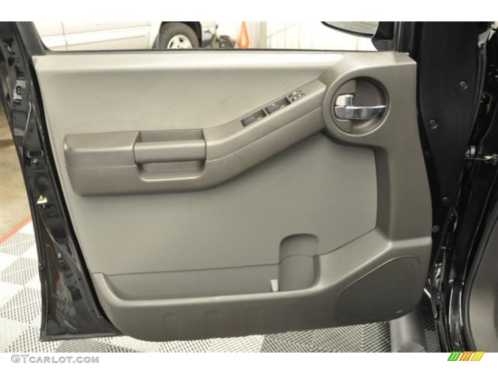 2008 Nissan Xterra S 4x4 Steel/Graphite Door Panel Photo #66235395