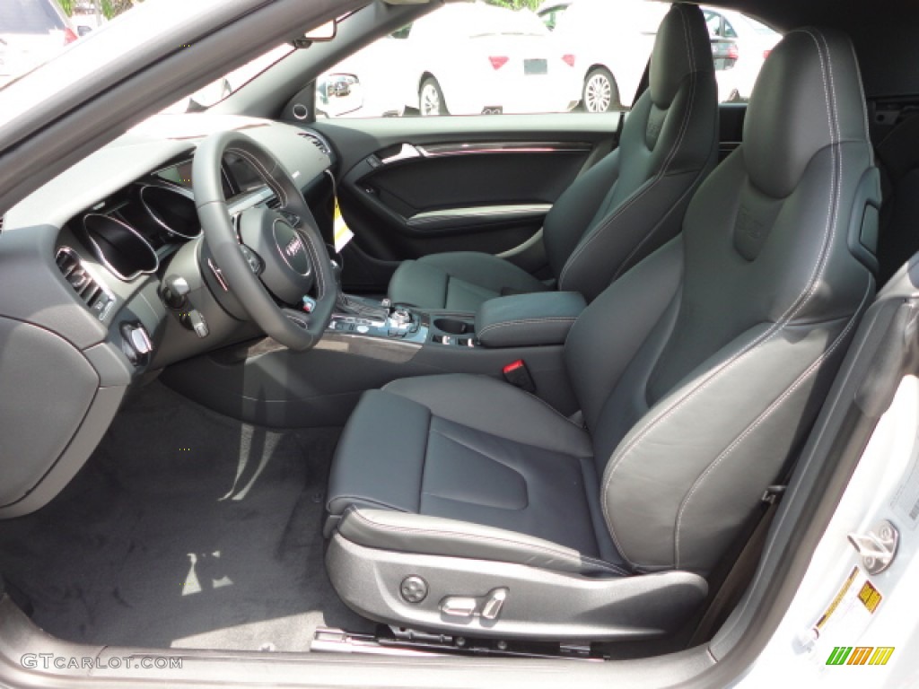 2013 Audi S5 3.0 TFSI quattro Convertible Front Seat Photo #66235566