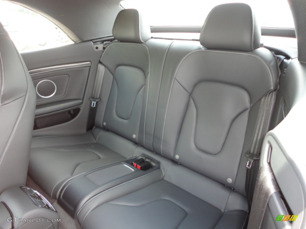 2013 Audi S5 3.0 TFSI quattro Convertible Rear Seat Photo #66235575