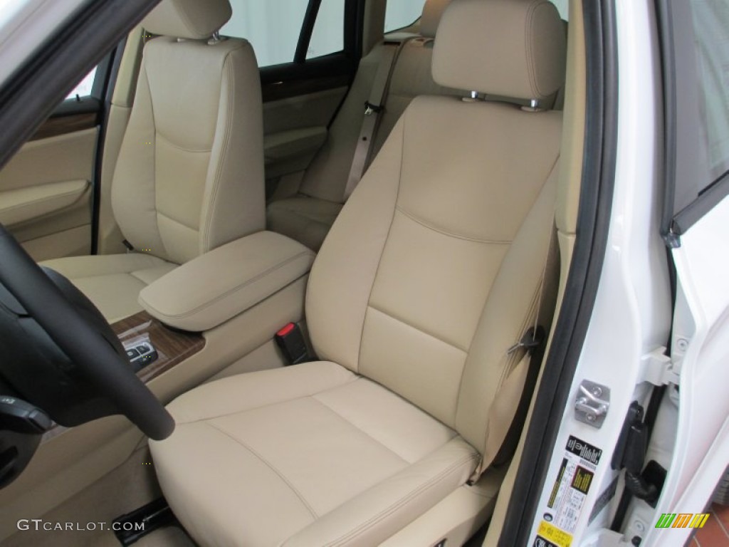2013 X3 xDrive 28i - Alpine White / Sand Beige photo #9
