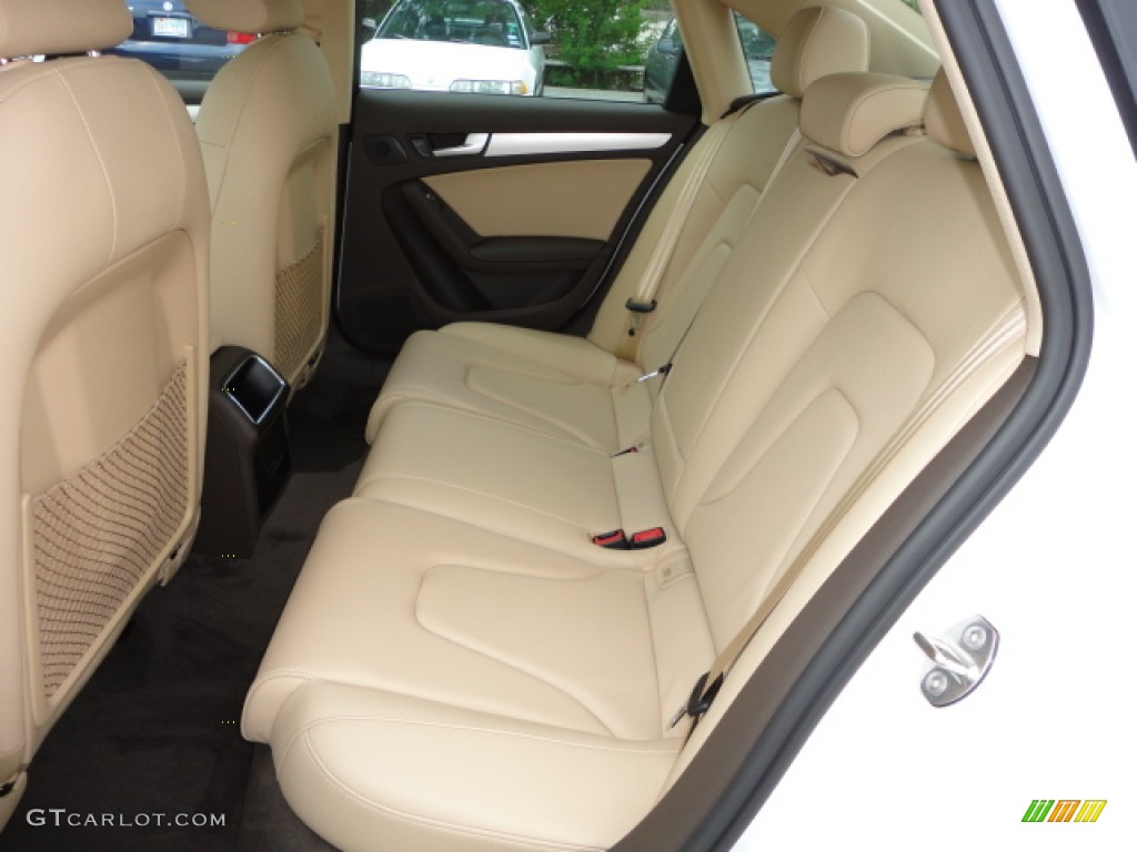 2013 Audi A4 2.0T quattro Sedan Rear Seat Photo #66235942