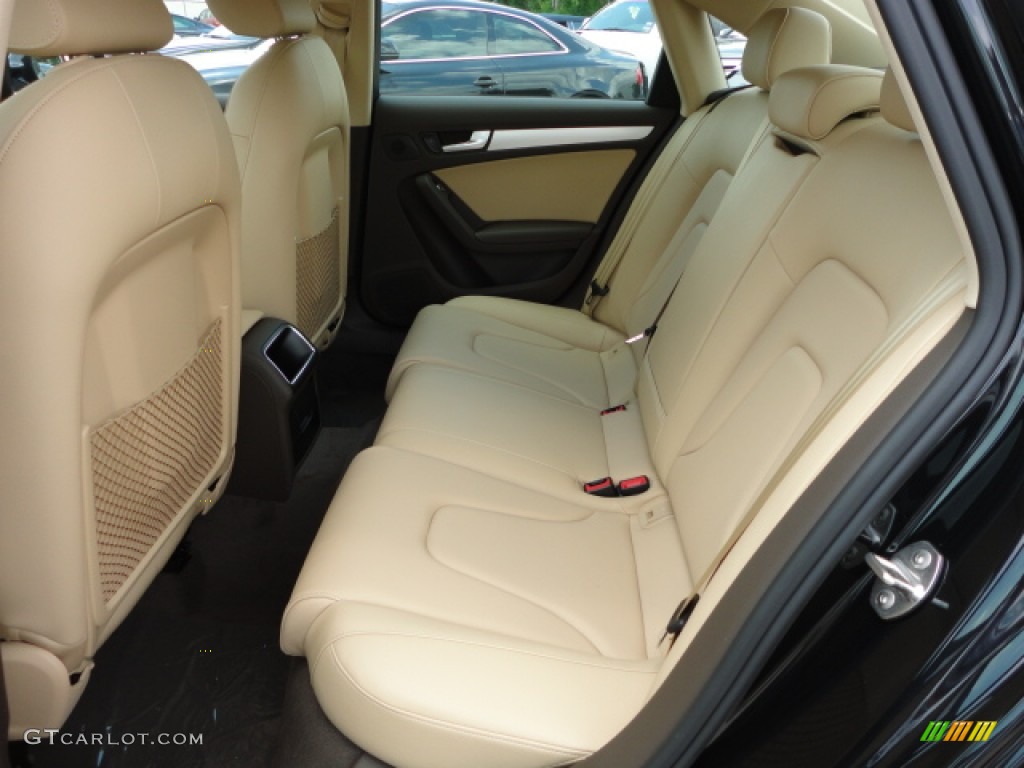 2013 Audi A4 2.0T quattro Sedan Rear Seat Photo #66236030