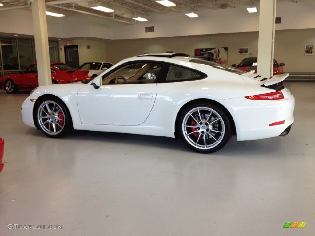 Carrara White 2012 Porsche New 911 Carrera S Coupe Exterior Photo #66236294