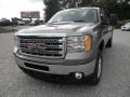 2012 Steel Gray Metallic GMC Sierra 3500HD SLE Crew Cab 4x4  photo #3