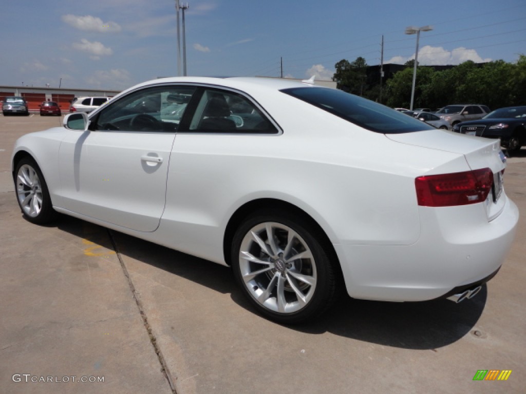 Ibis White 2013 Audi A5 2.0T quattro Coupe Exterior Photo #66236497