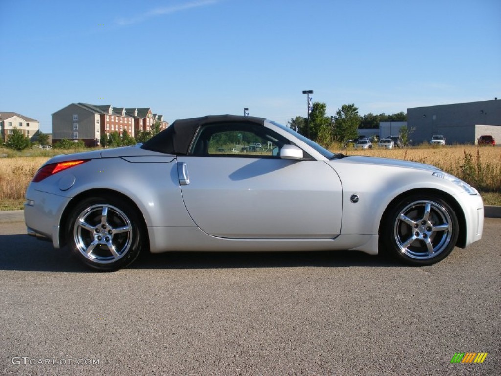 Silver Alloy Metallic 2007 Nissan 350Z Touring Roadster Exterior Photo #66236510
