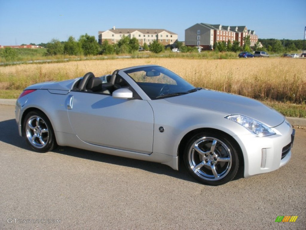 Silver Alloy Metallic 2007 Nissan 350Z Touring Roadster Exterior Photo #66236582