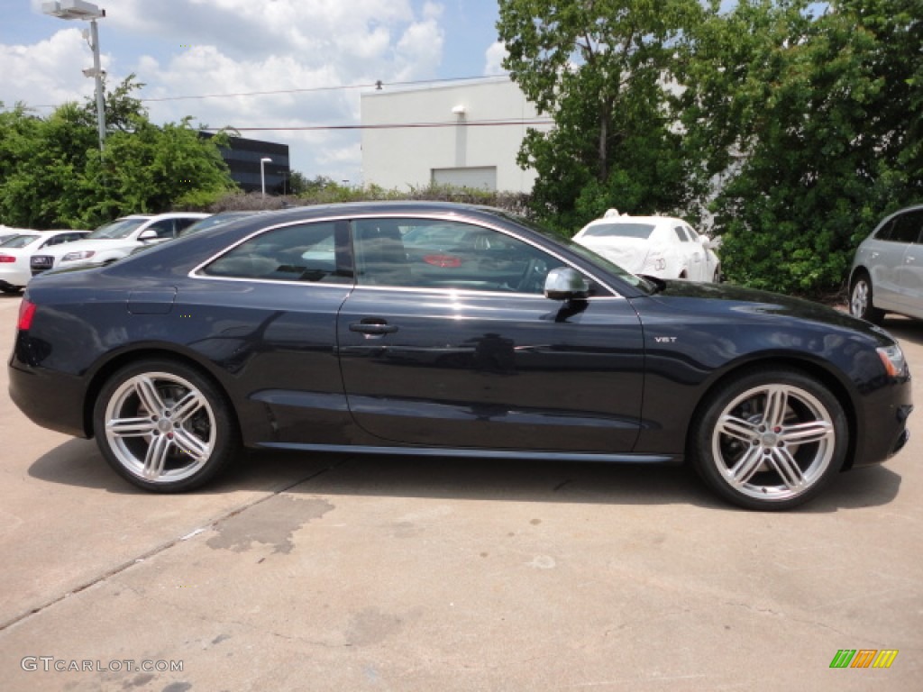Moonlight Blue Metallic 2013 Audi S5 3.0 TFSI quattro Coupe Exterior Photo #66236696