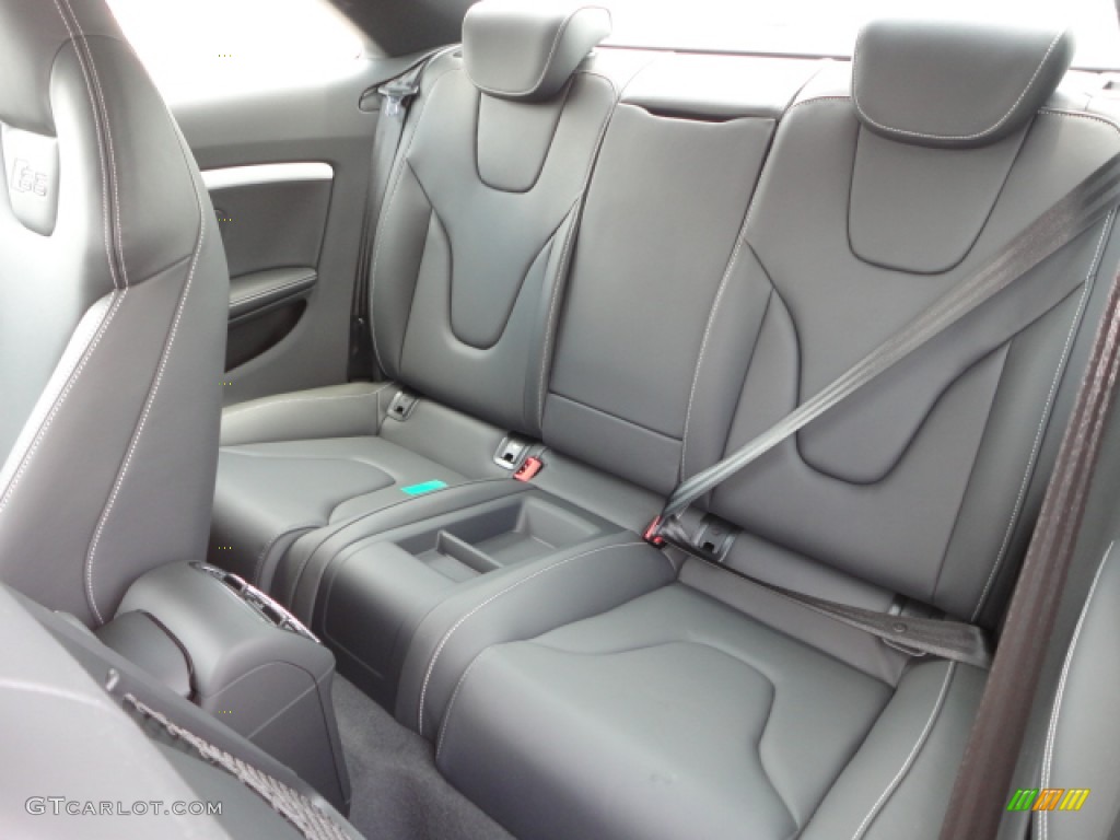 2013 Audi S5 3.0 TFSI quattro Coupe Rear Seat Photo #66236714