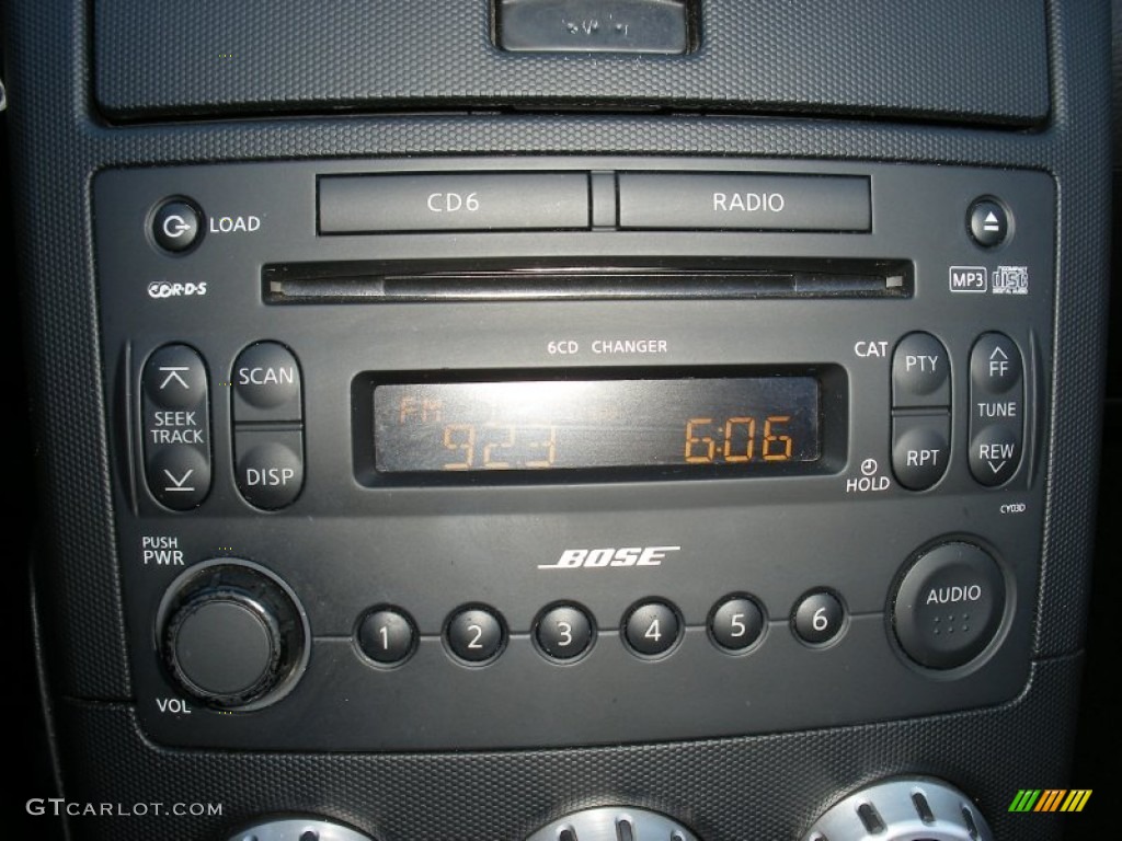 2007 Nissan 350Z Touring Roadster Audio System Photo #66236735