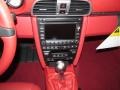 2012 Porsche 911 Carrera Red Natural Leather Interior Controls Photo