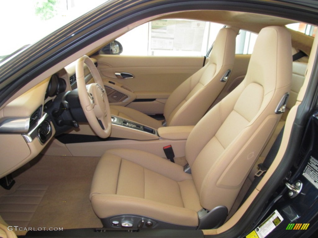 Luxor Beige Interior 2012 Porsche New 911 Carrera S Coupe Photo #66237188