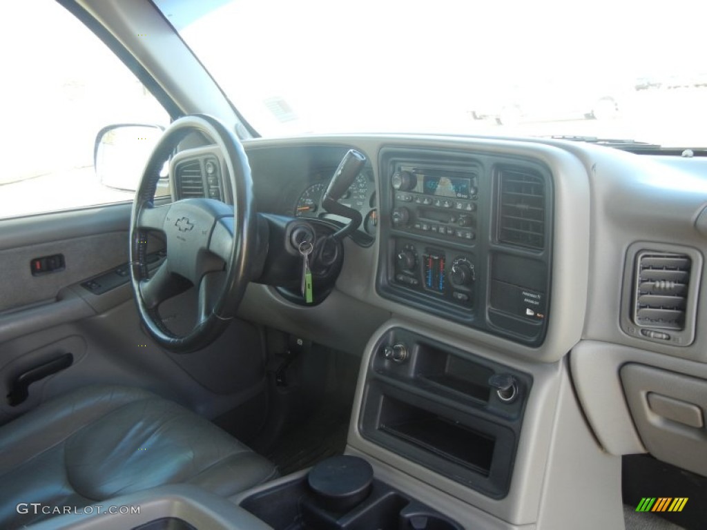 2003 Silverado 1500 LT Extended Cab 4x4 - Light Pewter Metallic / Medium Gray photo #6