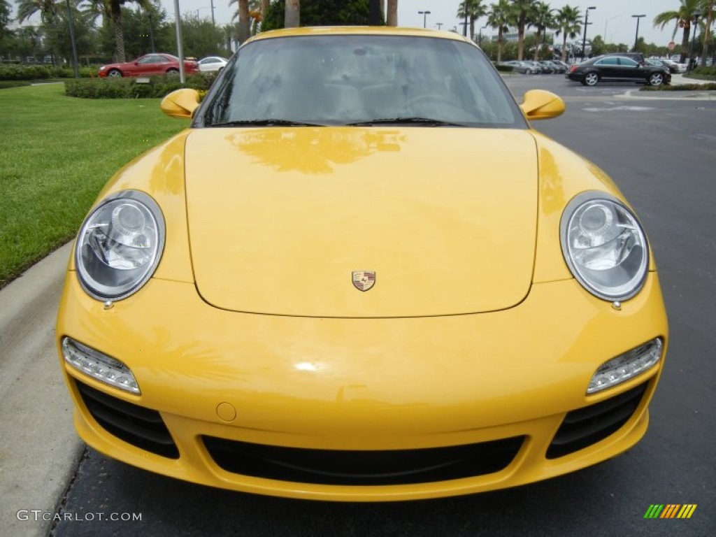 Speed Yellow 2011 Porsche 911 Carrera S Coupe Exterior Photo #66237547