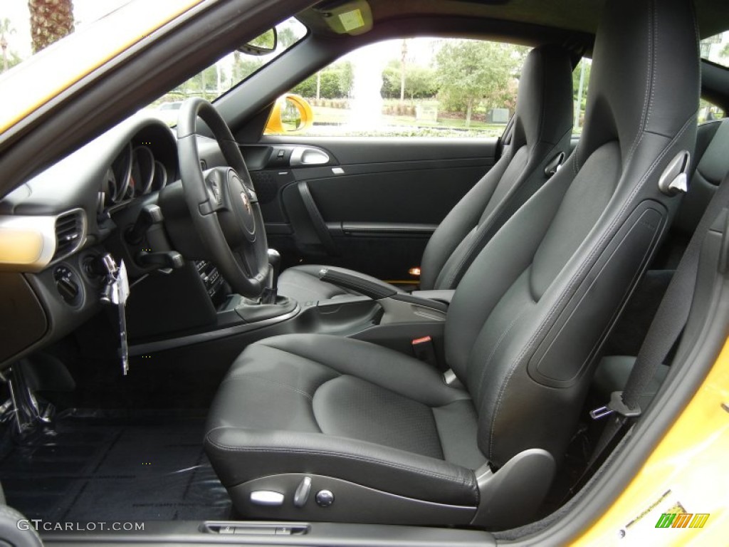 Black Interior 2011 Porsche 911 Carrera S Coupe Photo #66237616