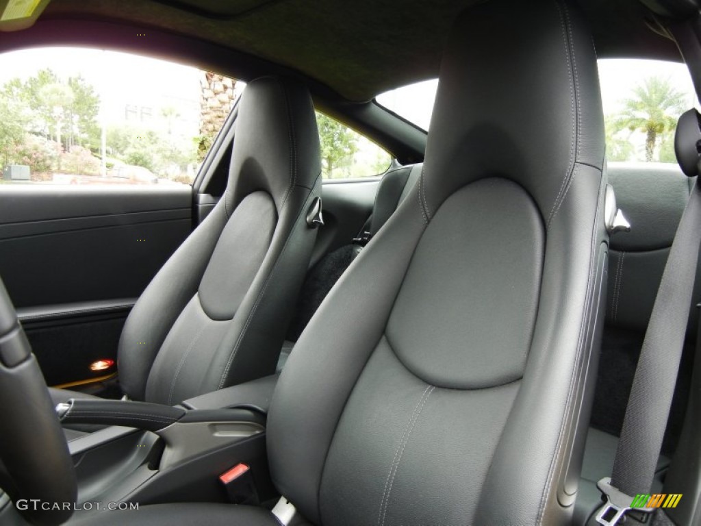 Black Interior 2011 Porsche 911 Carrera S Coupe Photo #66237623