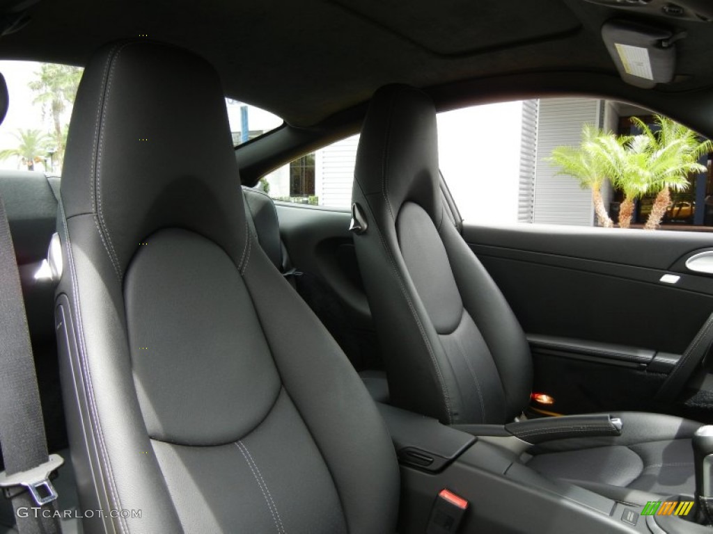 Black Interior 2011 Porsche 911 Carrera S Coupe Photo #66237674