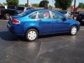 2008 Vista Blue Metallic Ford Focus S Sedan  photo #3