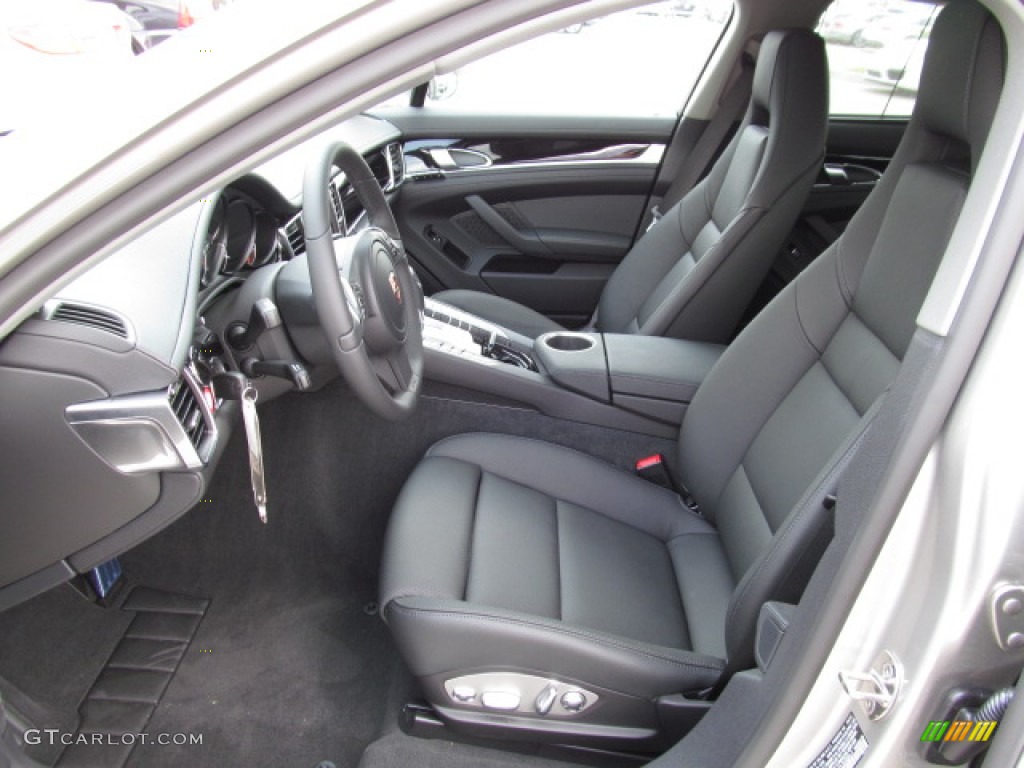 Black Interior 2012 Porsche Panamera 4 Photo #66237863