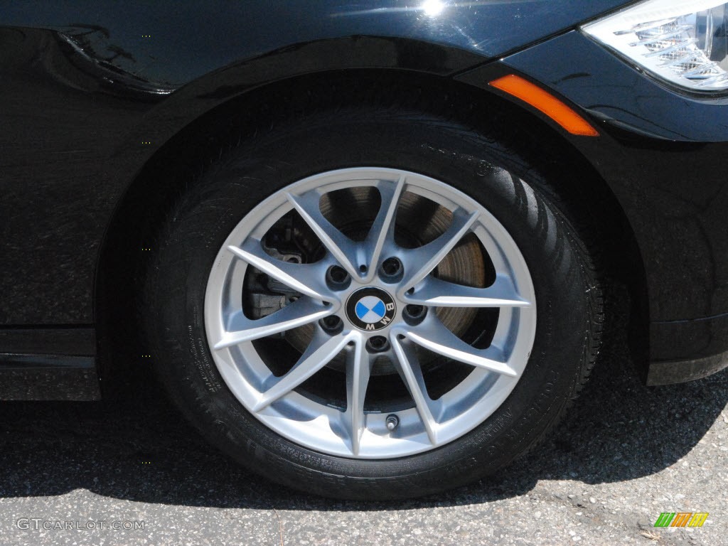 2010 3 Series 328i Sedan - Jet Black / Black photo #2