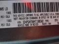 PA4: Silver Steel Metallic 2010 Dodge Journey SE Color Code