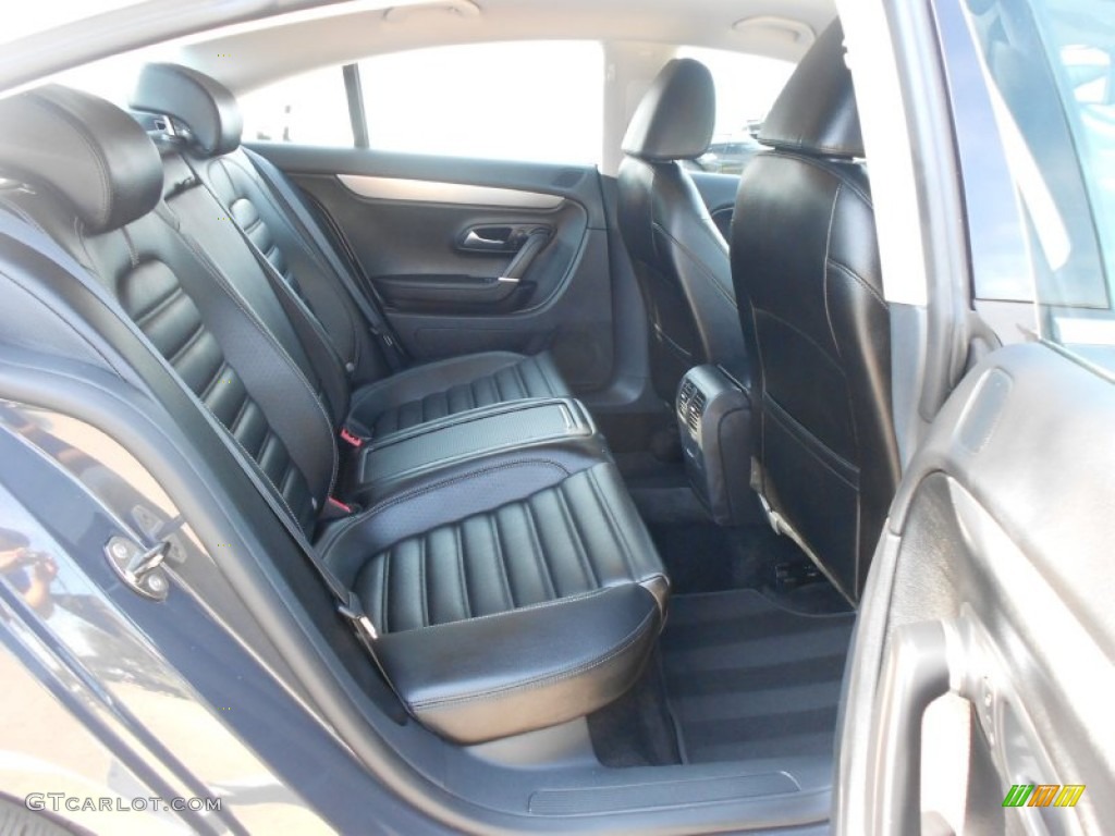 Black Interior 2012 Volkswagen CC Lux Photo #66241413