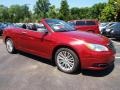 2012 Deep Cherry Red Crystal Pearl Coat Chrysler 200 Limited Convertible  photo #2