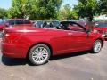 2012 Deep Cherry Red Crystal Pearl Coat Chrysler 200 Limited Convertible  photo #3