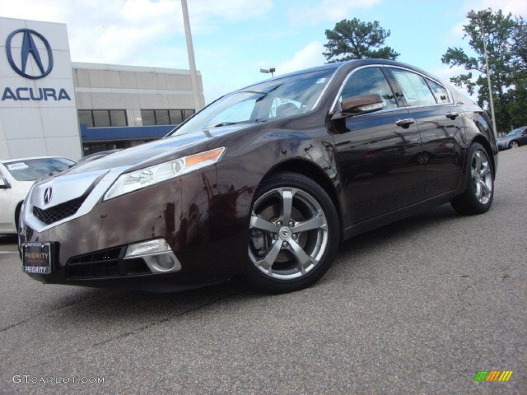 2009 TL 3.7 SH-AWD - Mayan Bronze Metallic / Ebony photo #1