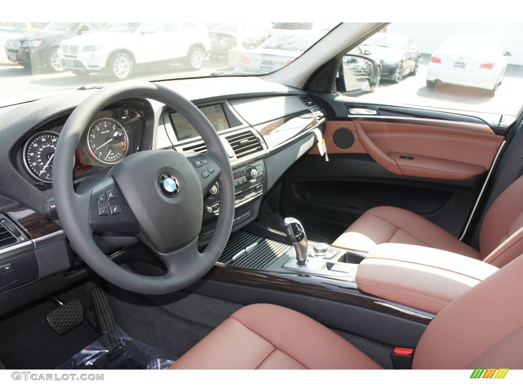 Cinnamon Brown Interior 2013 BMW X5 xDrive 35i Premium Photo #66241773