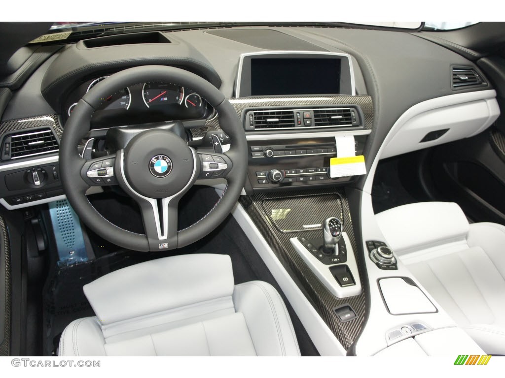 2012 BMW M6 Convertible Silverstone II Dashboard Photo #66241986