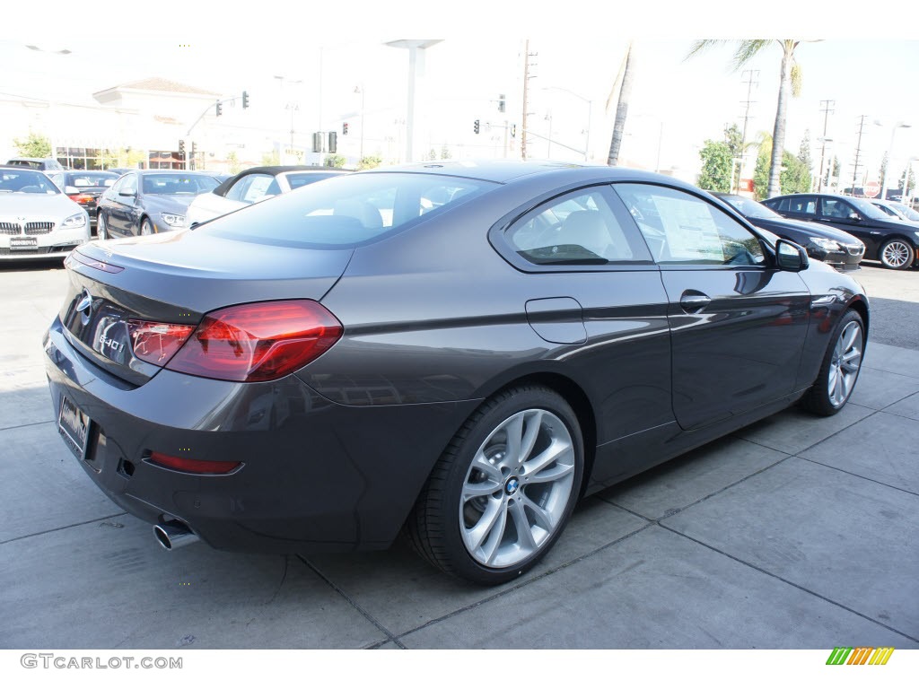 2012 6 Series 640i Coupe - Mojave Metallic / Ivory White Nappa Leather photo #2