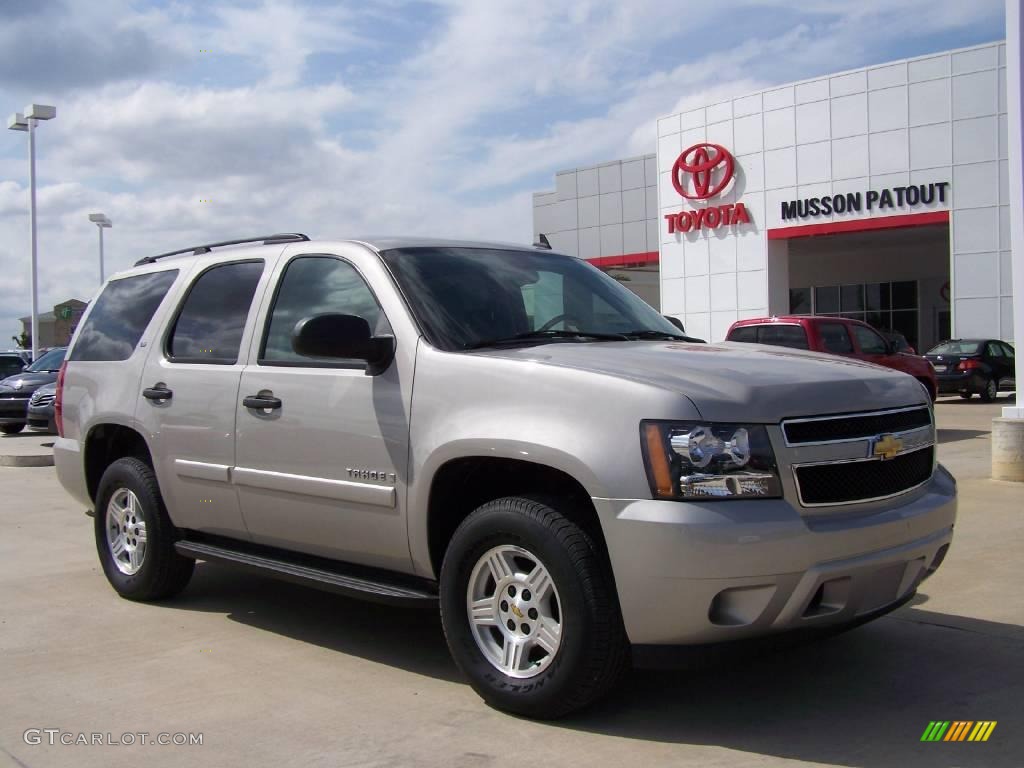 2008 Tahoe LS - Silver Birch Metallic / Light Titanium/Dark Titanium photo #1