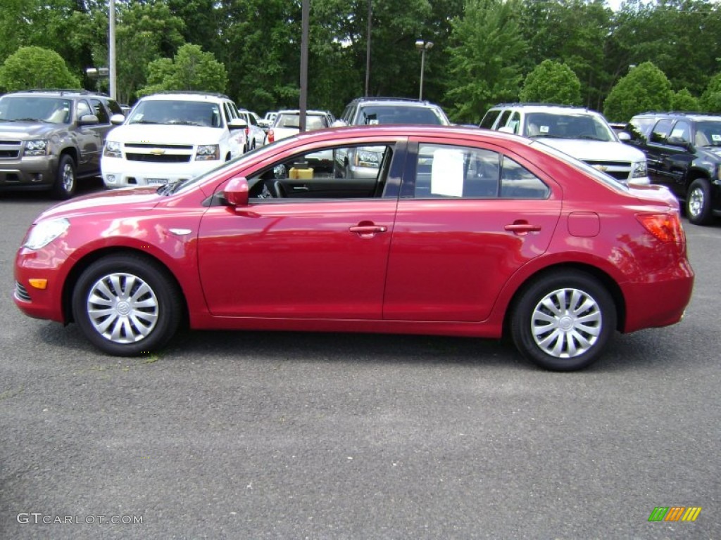 Crimson Red Metallic 2012 Suzuki Kizashi S AWD Exterior Photo #66243216