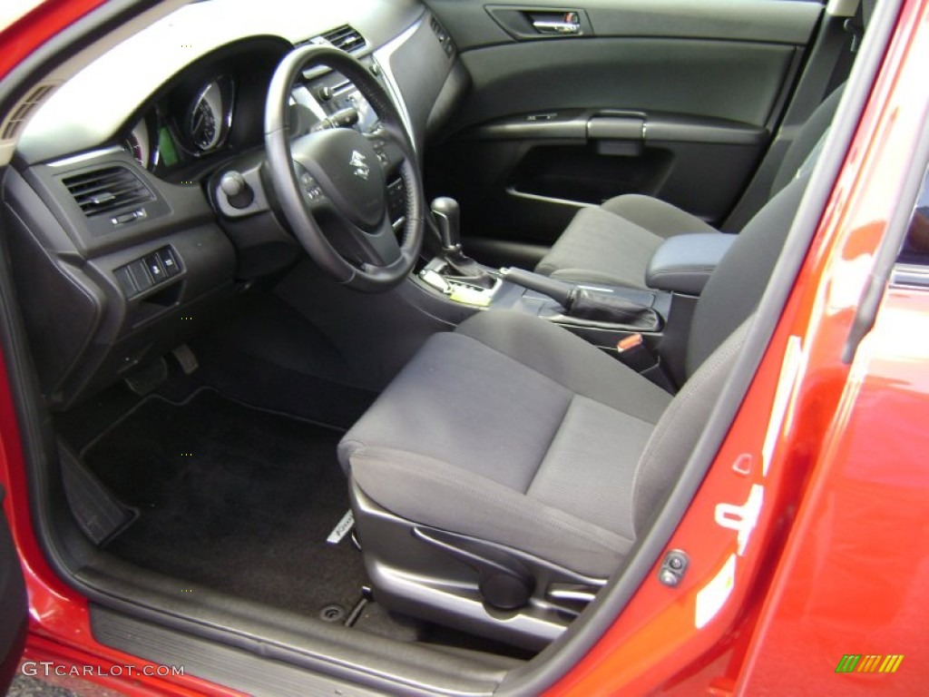 Black Interior 2012 Suzuki Kizashi S AWD Photo #66243225