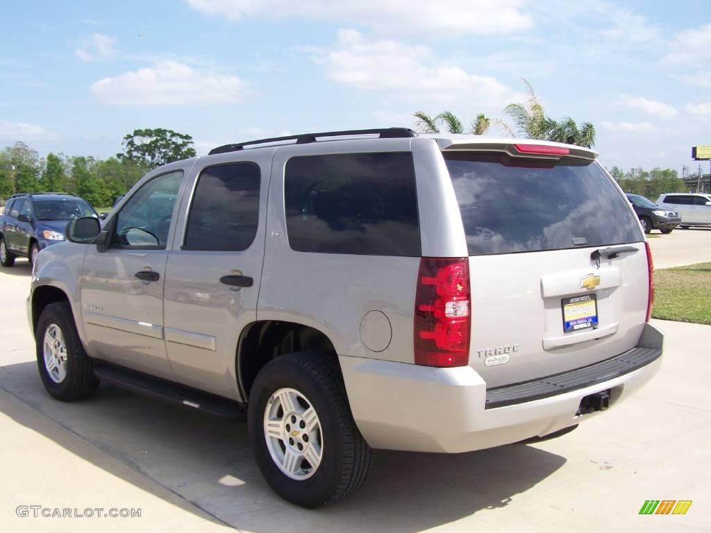 2008 Tahoe LS - Silver Birch Metallic / Light Titanium/Dark Titanium photo #5