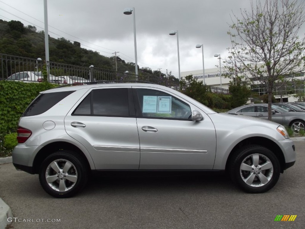Iridium Silver Metallic 2006 Mercedes-Benz ML 500 4Matic Exterior Photo #66243300